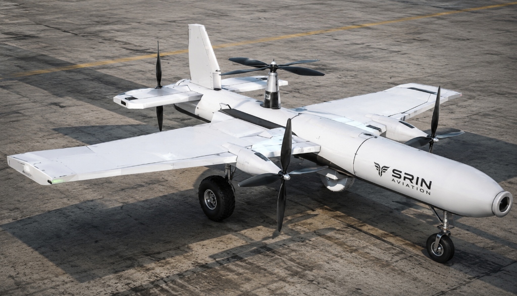 SRIN Aviation Long-Endurance Hybrid VTOL UAV